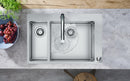 HansGrohe S71 S712 - F655 Ankastre Eviye 180/450 - 43310800