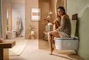 Hansgrohe LavaPura Element S Asma klozet seti AquaHelix Flush, SmartClean, HygieneEffect - 63021450