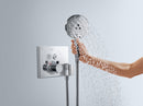 HansGrohe Showerselect Termostat Ankastre Montaj, 2 Çıkış İçin Hortum Bağlantısı Ve Duş Askısı İle  - 15765000