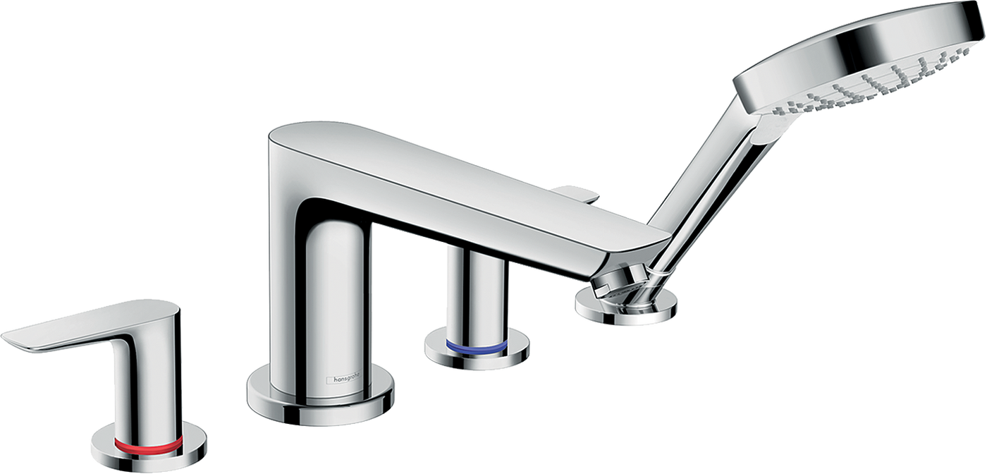 HansGrohe Talis E 4 - Delikli Küvet Kenarı Banyo Bataryası - 71748000