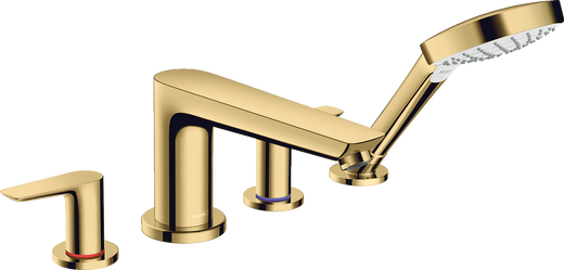 HansGrohe Talis E 4 - Delikli Küvet Kenarı Banyo Bataryası - 71748990