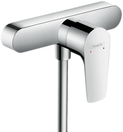 HansGrohe Talis E Tek Kollu Duş Bataryası Aplike, Merkez Mesafe 15.3 Cm - 71761000