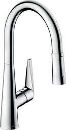 HansGrohe Talis M51 Tek Kollu Eviye Bataryası 200, Çekilebilir El Duşu, 2Jet - 72813000