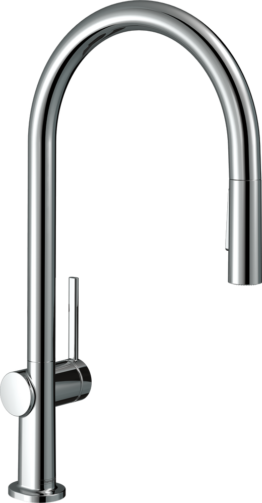 HansGrohe Talis M54 Tek Kollu Eviye Bataryası 210, Çekilebilir El Duşu, 2Jet - 72800000