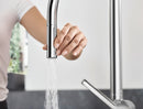 HansGrohe Talis M54 Tek Kollu Eviye Bataryası 210, Çekilebilir El Duşu, 2Jet - 72800000