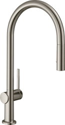 HansGrohe Talis M54 Tek Kollu Eviye Bataryası 210, Çekilebilir El Duşu, 2Jet, Sbox - 72801800