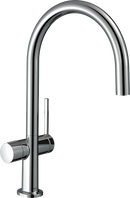 HansGrohe Talis M54 Tek Kollu Eviye Bataryası 220, Açma - Kapama Valfi, 1Jet - 72805000