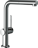 HansGrohe Talis M54 Tek Kollu Eviye Bataryası 270, Eco, Çekilebilir Gaga, 1Jet - 72845000