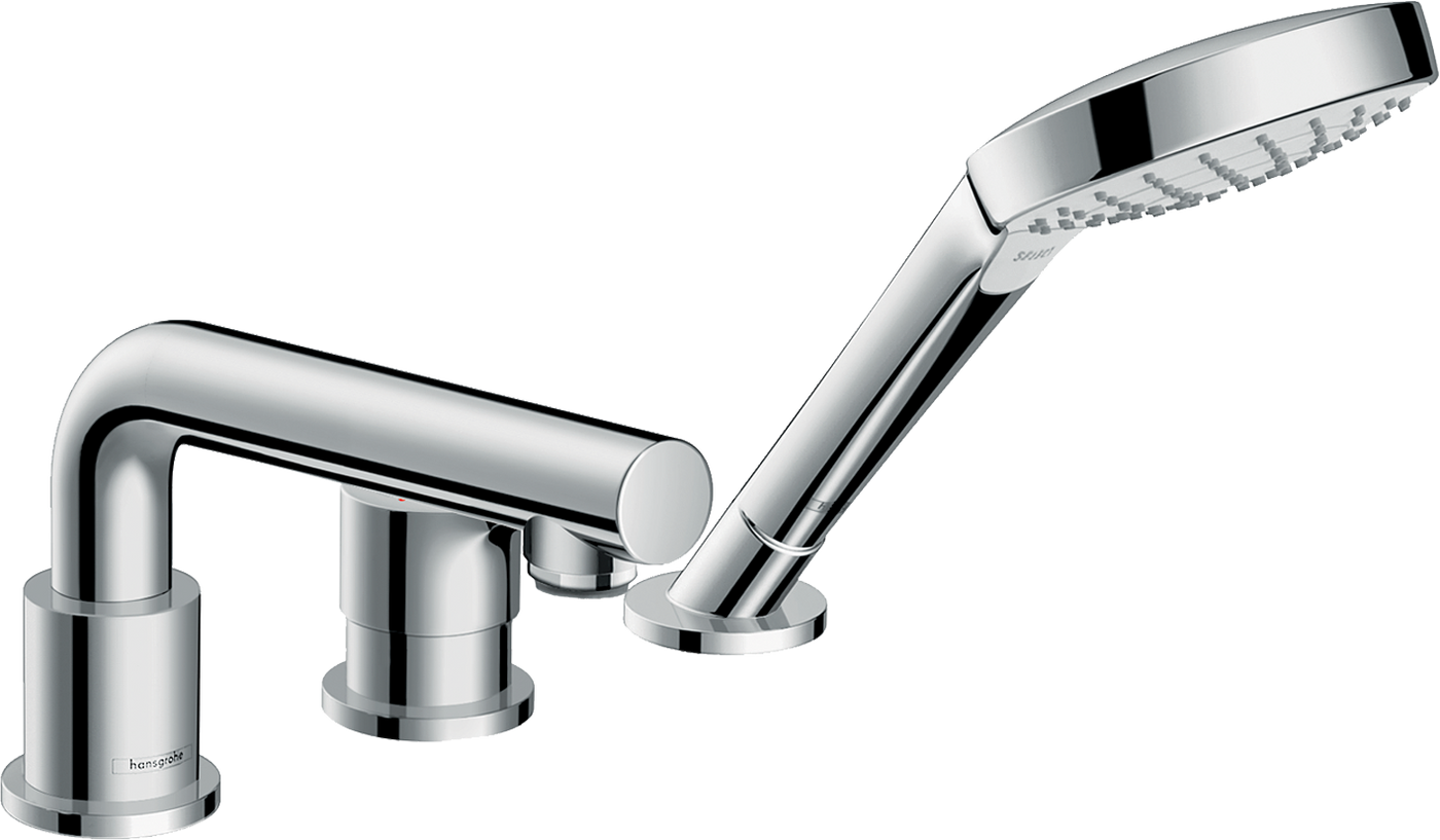 HansGrohe Talis S 3 - Delikli Küvet Kenarı Tek Kollu Banyo Bataryası - 72416000