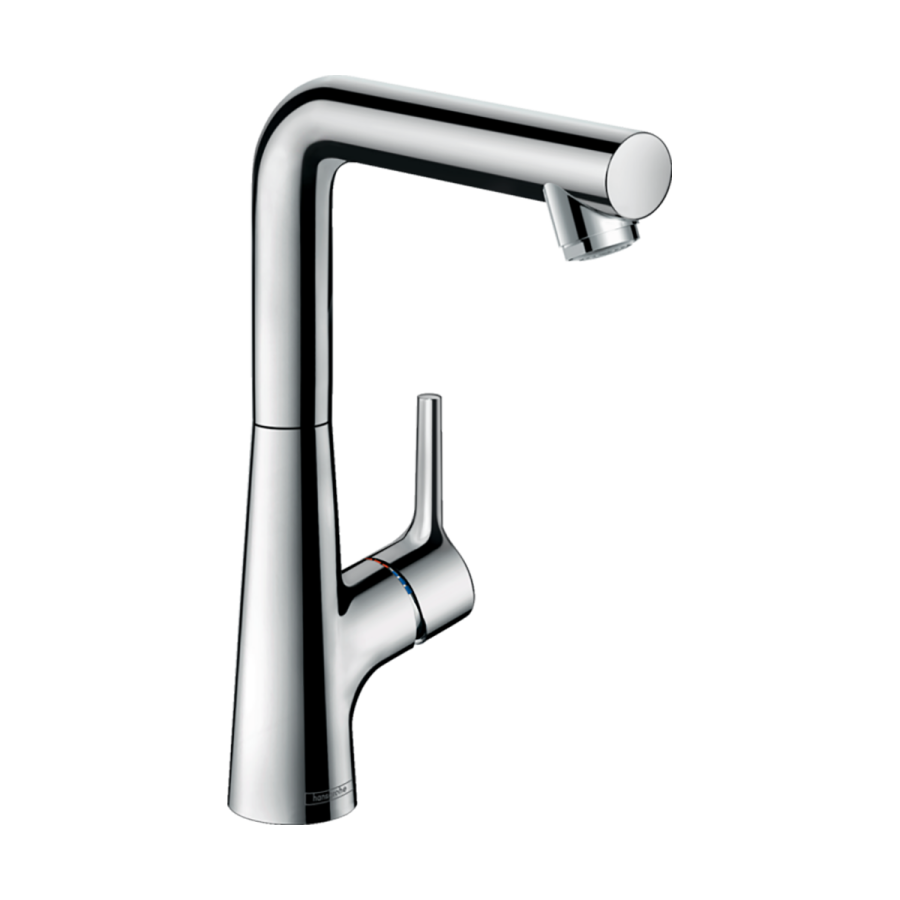 HansGrohe Talis S Tek Kollu Lavabo Bataryası 210 Kumandalı, Döner Gaga İle - 72105000
