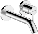 HansGrohe Talis S Tek Kollu Lavabo Bataryası Ankastre Duvara Monte, 16.5 Cm Gaga İle - 72110000