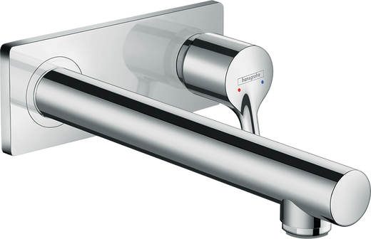 HansGrohe Talis S Tek Kollu Lavabo Bataryası Ankastre Duvara Monte, 22.5 Cm Gaga İle - 72111000