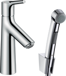 HansGrohe Talis S Tek Kollu Lavabo Bataryası Bidette El Duşu Ve 160 Cm Duş Hortumu İle - 72290000