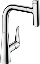 HansGrohe Talis Select M51 Tek Kollu Eviye Bataryası 220, Çekilebilir Gaga, 1Jet - 72822000