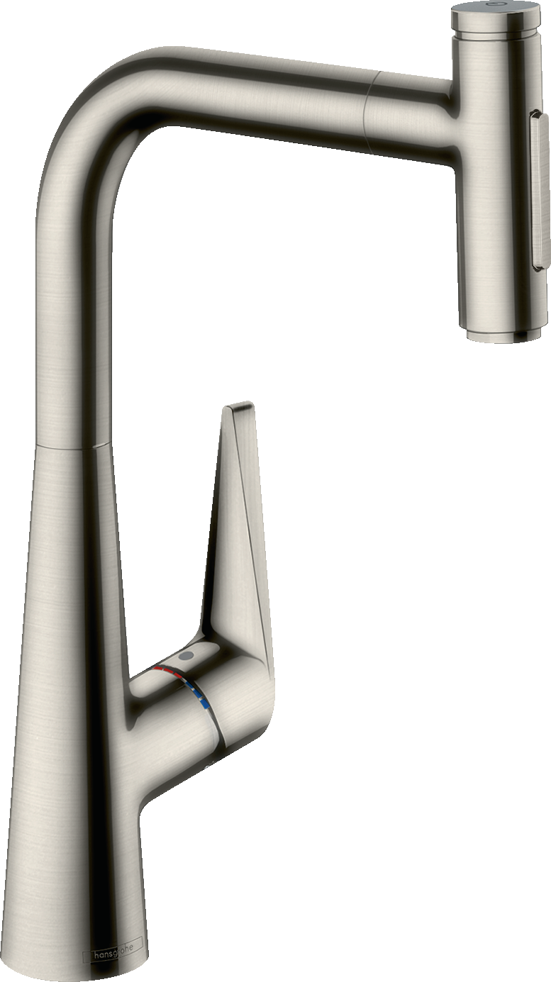 HansGrohe Talis Select M51 Tek Kollu Eviye Bataryası 300, Çekilebilir El Duşu, 2Jet, Sbox - 73867800
