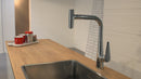HansGrohe Talis Select M51 Tek Kollu Eviye Bataryası 300, Çekilebilir Gaga, 1Jet - 72821000
