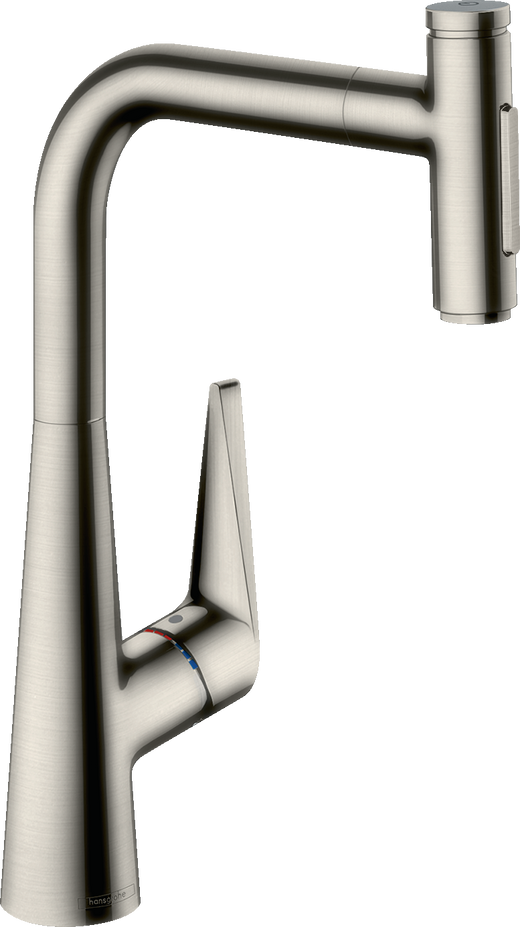 HansGrohe Talis Select M51 Tek Kollu Eviye Bataryası Çekilebilir El Duşu İle - 72823800