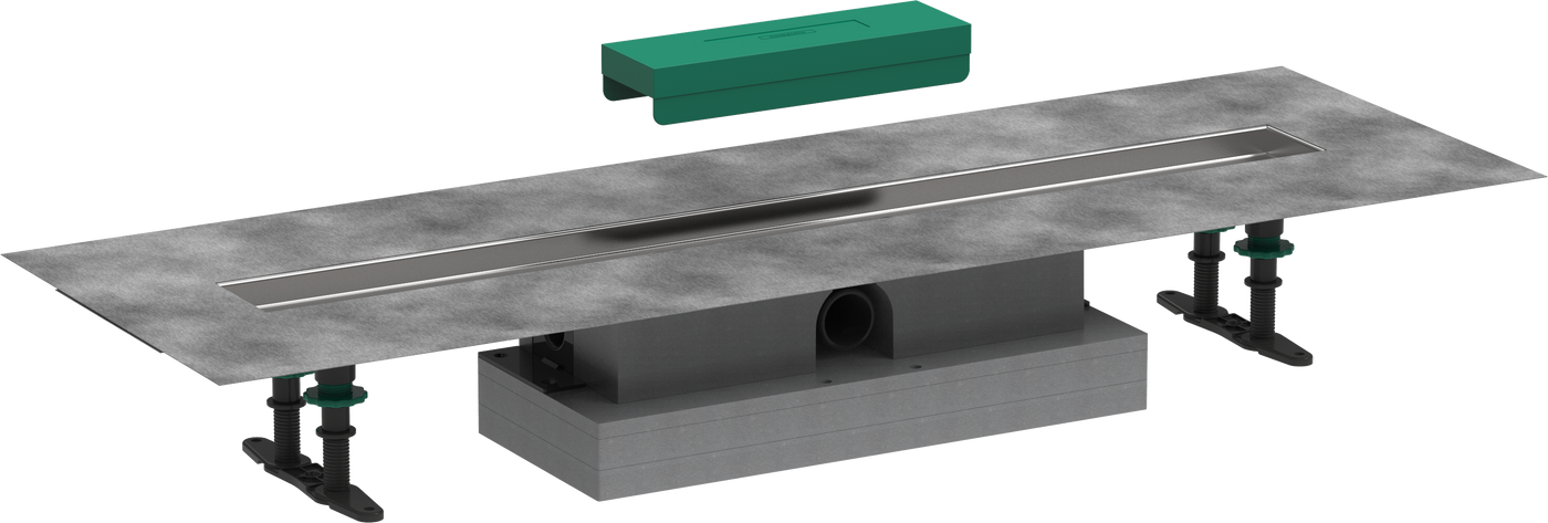 HansGrohe Ubox Universal Komple Set Düz Kurulum  -  800 Duş Kanalı İçin - 56018180