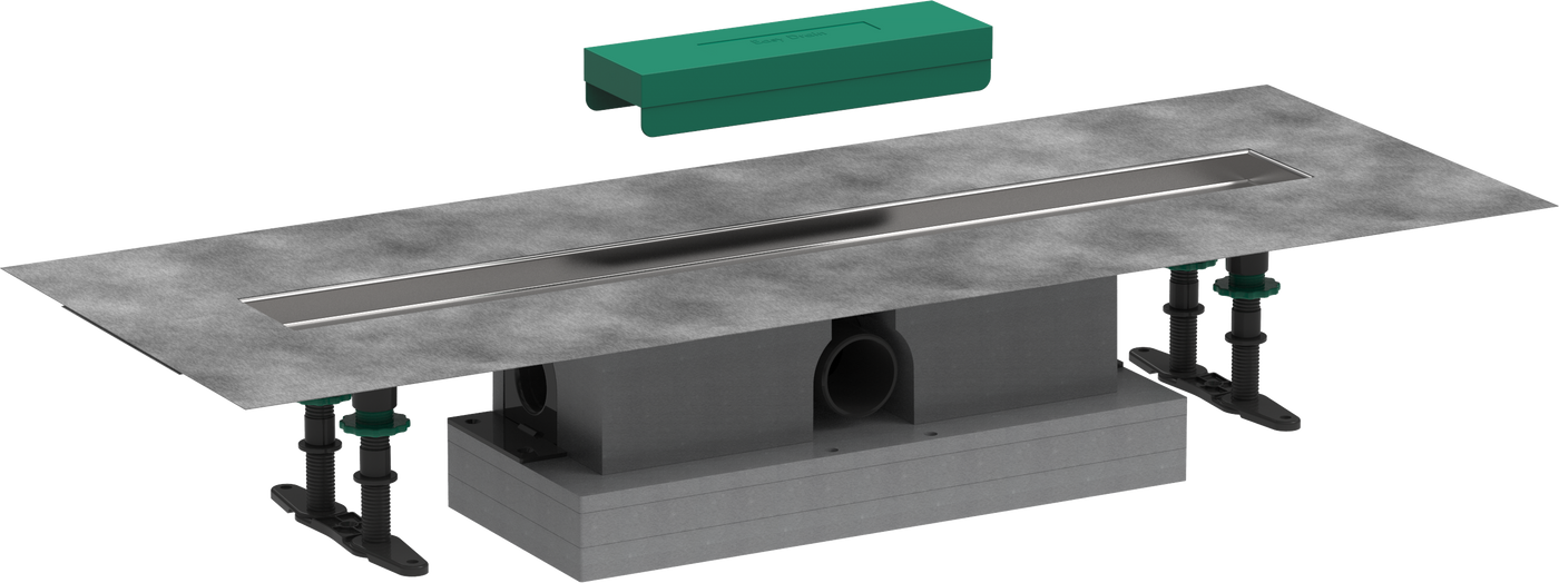HansGrohe Ubox Universal Komple Set Standart Kurulum  -  700 Duş Kanalı İçin - 56023180