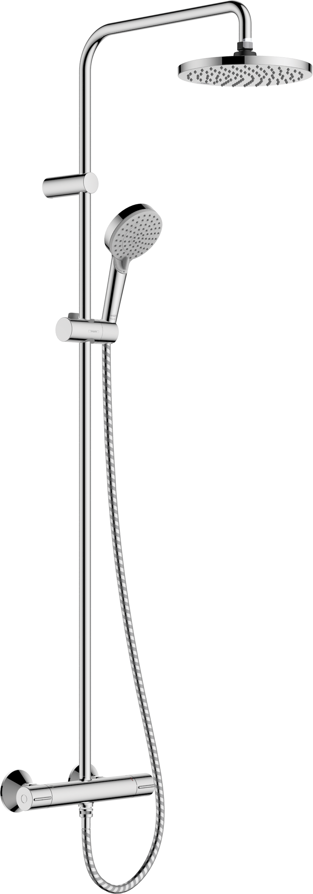 HansGrohe Vernis Blend Duş Kolonu 200 1Jet, Green, Termostat İle - 26318000