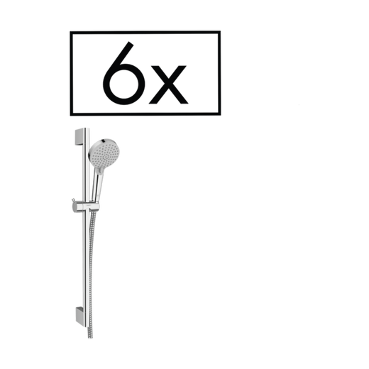 HansGrohe Vernis Blend Duş Seti Vario, 65 Cm Duş Barı İle Proje Paketi (6'Lı) - 26371000