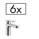 HansGrohe Vernis Blend Tek Kollu Lavabo Bataryası 100 Kumandalı, Proje Paketi (6'Lı) - 71588000
