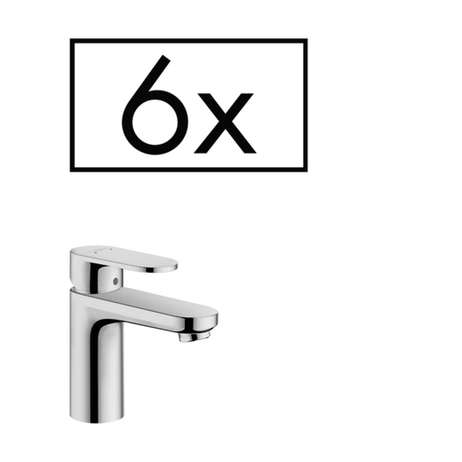 HansGrohe Vernis Blend Tek Kollu Lavabo Bataryası 70 Kumandalı, Proje Paketi (6'Lı) - 71587000