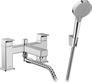 HansGrohe Vernis Shape 2 - Delikli Küvet Kenarı Banyo Bataryası Yönlendirme Valfi Ve Vernis Blend Vario El Duşu İle - 71462000