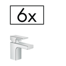 HansGrohe Vernis Shape Tek Kollu Lavabo Bataryası 70 Kumandalı, Proje Paketi (6'Lı) - 71596000