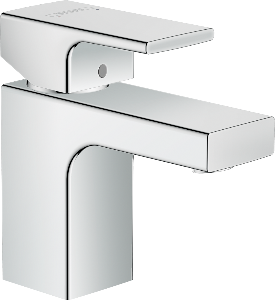 HansGrohe Vernis Shape Tek Kollu Lavabo Bataryası 70 Metal Kumandalı - 71566000