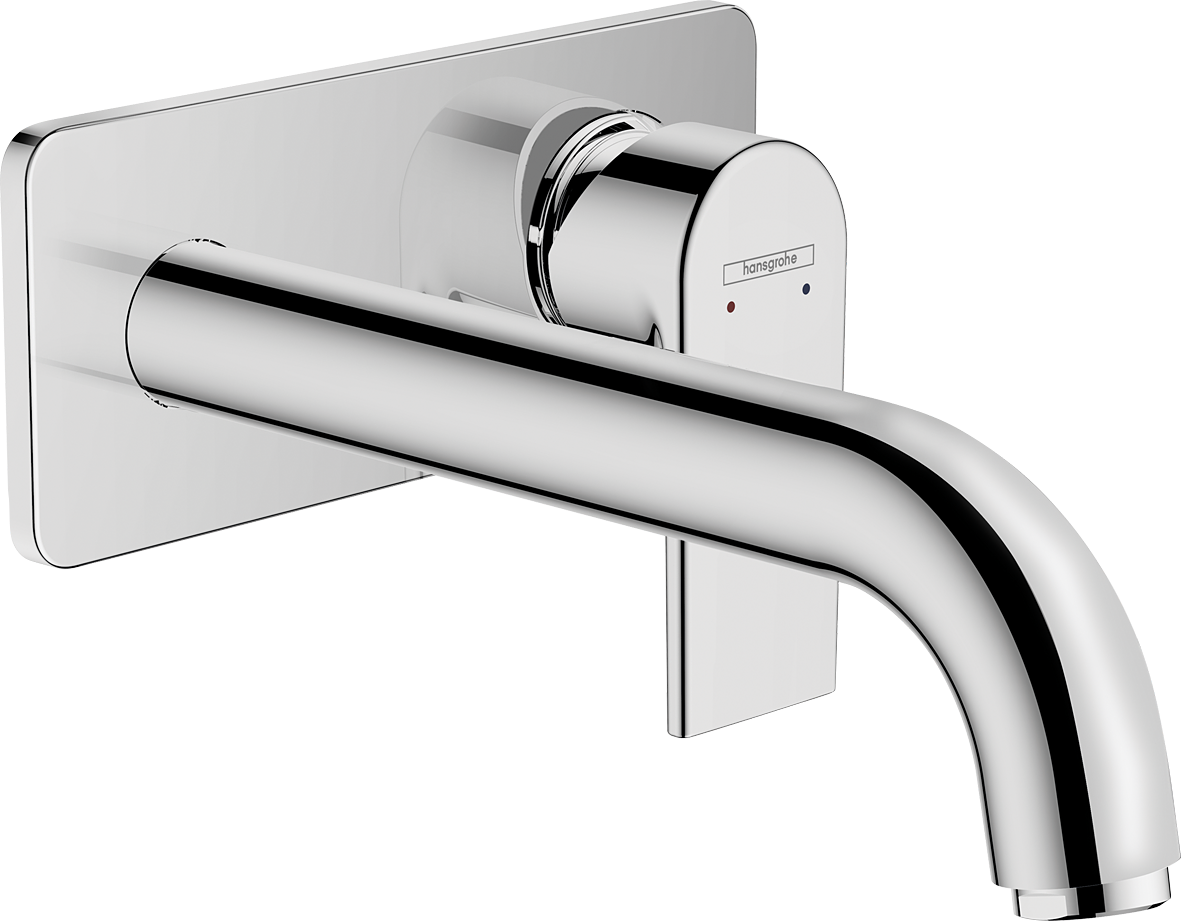 HansGrohe Vernis Shape Tek Kollu Lavabo Bataryası Ankastre Duvara Monte 20,7 Cm Gaga İle - 71578000