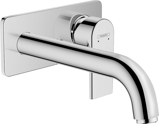 HansGrohe Vernis Shape Tek Kollu Lavabo Bataryası Ankastre Duvara Monte 20,7 Cm Gaga İle - 71578000