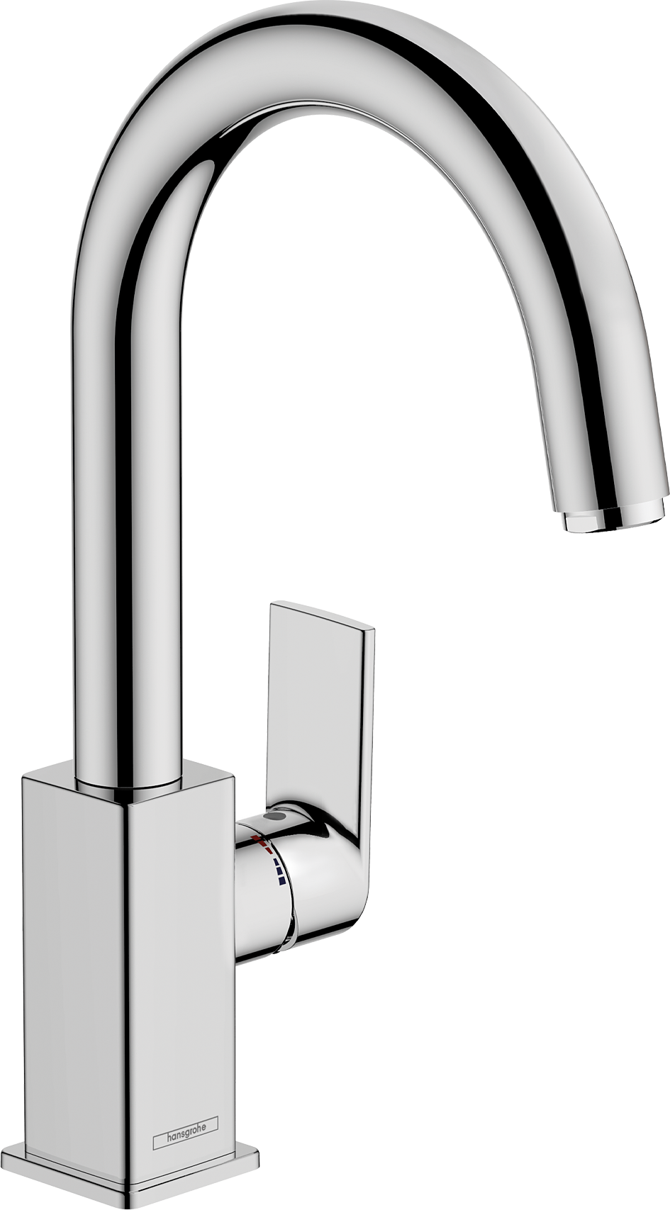 HansGrohe Vernis Shape Tek Kollu Lavabo Bataryası Kumandalı - 71564000