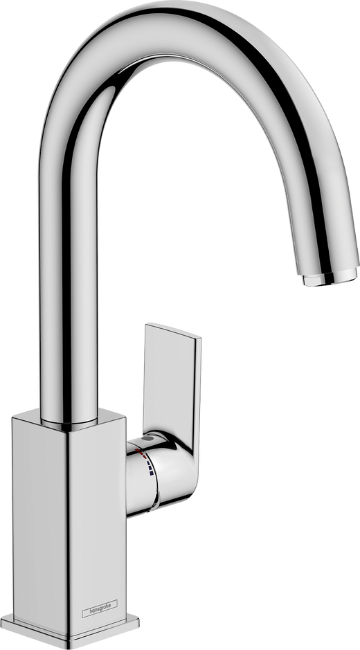 HansGrohe Vernis Shape Tek Kollu Lavabo Bataryası Kumandalı - 71564000