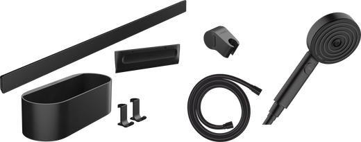 HansGrohe Wallstoris Set El Duşu 105 3Jet Activation Ecosmart, 70 Cm Duş Barı Ve Depolama Seti - 24291670