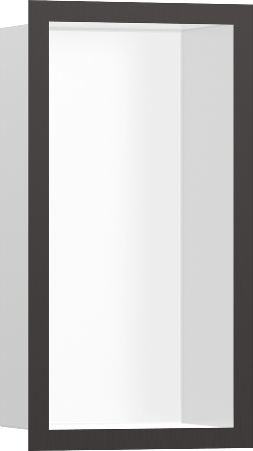 HansGrohe Xtrastoris Individual Duvar Nişi Satin Beyaz Tasarım Çerçeveli 300/150/100 - 56096340