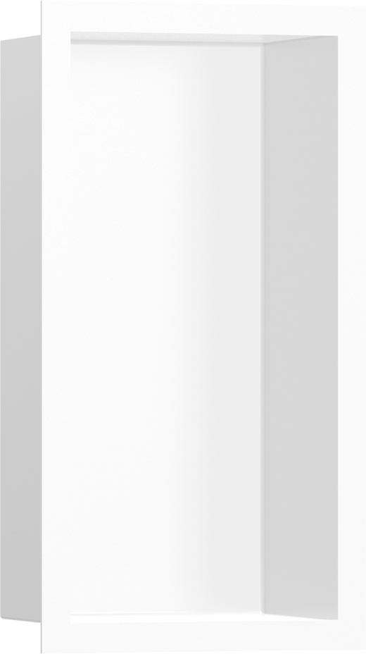 HansGrohe Xtrastoris Individual Duvar Nişi Satin Beyaz Tasarım Çerçeveli 300/150/100 - 56096700