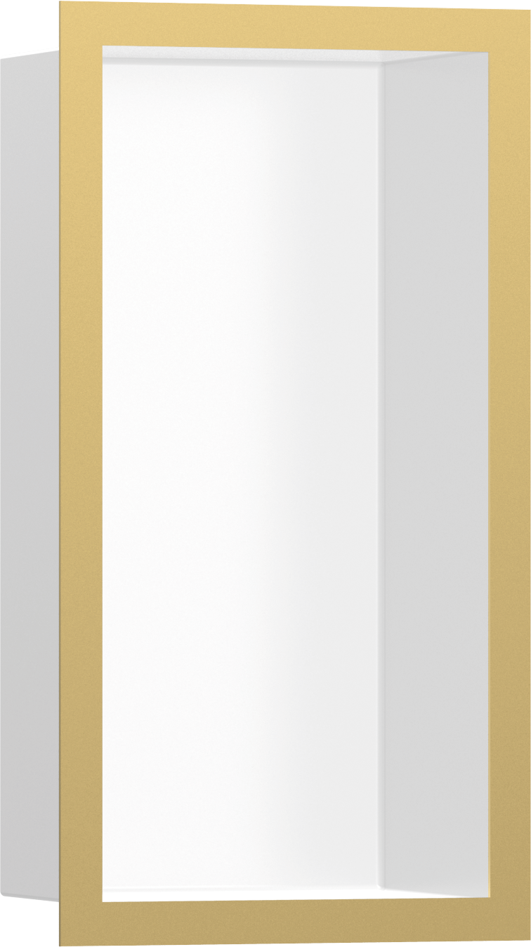 HansGrohe Xtrastoris Individual Duvar Nişi Satin Beyaz Tasarım Çerçeveli 300/150/100 - 56096990