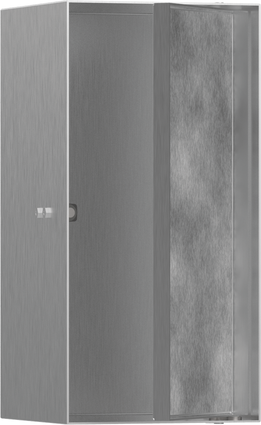 HansGrohe Xtrastoris Rock Duvar Nişi Seramik Kaplanabilir Kapak İle 300/150/140 - 56088800