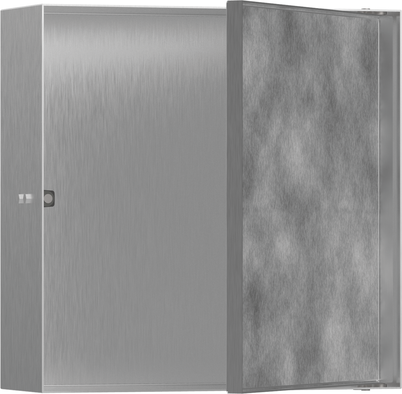 HansGrohe Xtrastoris Rock Duvar Nişi Seramik Kaplanabilir Kapak İle 300/300/100 - 56085800