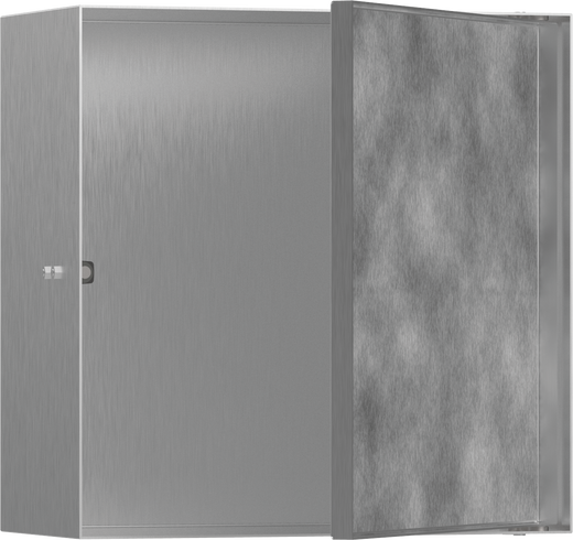 HansGrohe Xtrastoris Rock Duvar Nişi Seramik Kaplanabilir Kapak İle 300/300/140 - 56091800