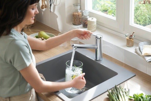 HansGrohe Zesis M33 Tek Kollu Eviye Bataryası, 150, Eco, 1Jet - 74811000