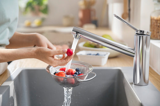 HansGrohe Zesis M33 Tek Kollu Eviye Bataryası, 150, Lowpressure, 1Jet - 74806000