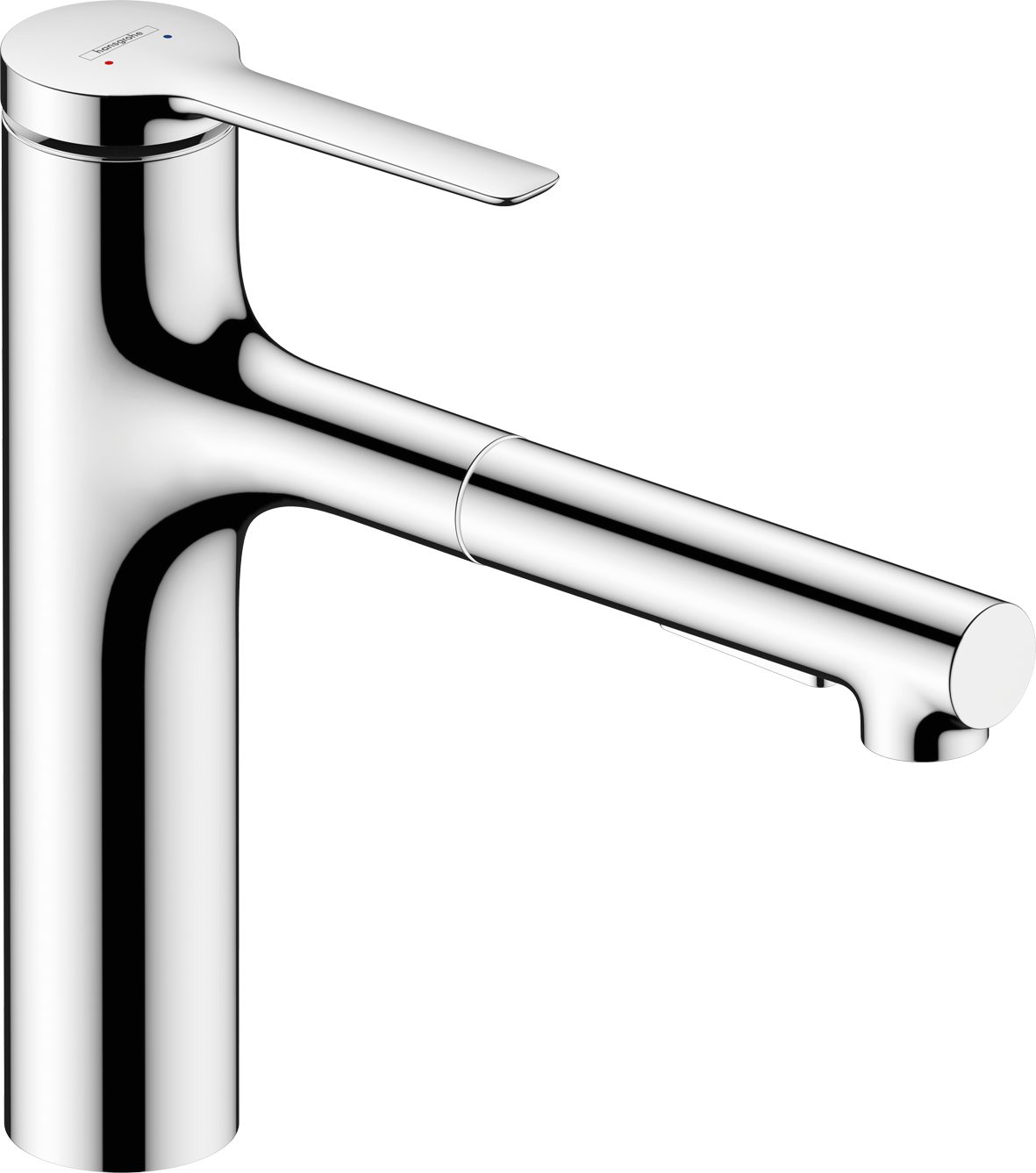 HansGrohe Zesis M33 Tek Kollu Eviye Bataryası, 160, Çekilebilir El Duşu, 2Jet - 74801000
