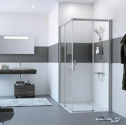 Hüppe Design Pure KY K K2S2 T Şeffaf Cam