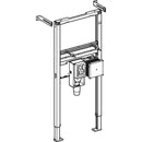Lavabo için Geberit Duofix elemanı, 112 cm, sıva altı fonksiyon kutulu elektronik tezgah üstü batarya, gömme sifonlu