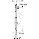 Pisuvar için Geberit Duofix elemanı, 112–130 cm, üniversal