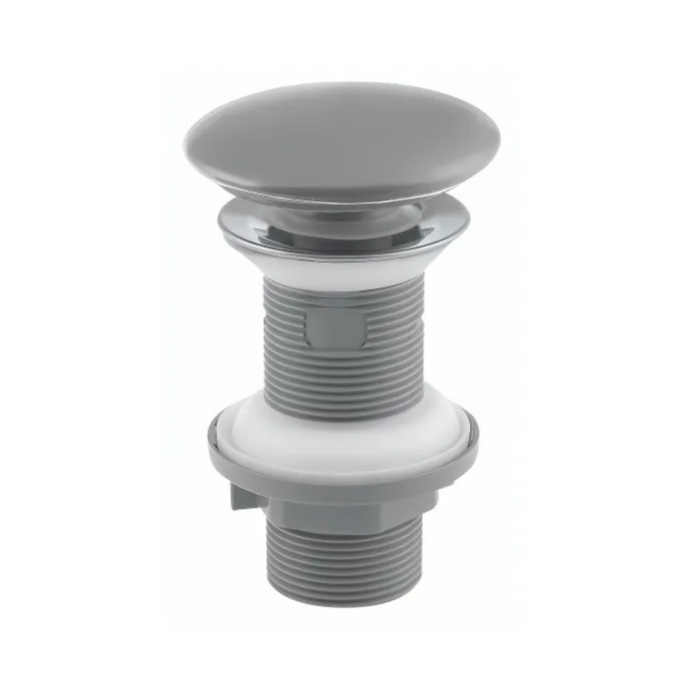 Isvea Bas-Aç Stone Grey Sifon Başlığı Taşma Deliksiz
