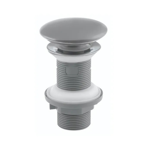 Isvea Bas-Aç Stone Grey Sifon Başlığı Taşma Deliksiz