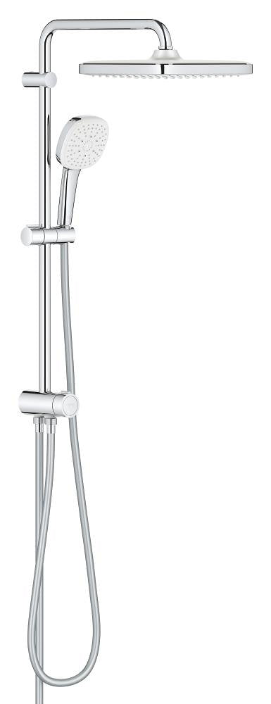 Tempesta System 250 Cube Duvar Bağlantılı, Divertörlü Duş Sistemi - 26977001